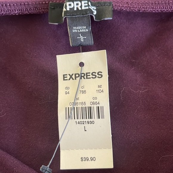 BWT Express Maroon romper - Picture 4 of 4